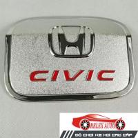 Ốp trang trí nắp bình xăng nhựa mạ Honda Civic 201...